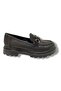 819-25 Leather Anatomical Q Buckle Loafer Women's Shoes - 2