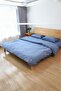 8 Pieces Pink Color Rose Pattern Quilt Case Bed Sheet Duvet Cover Holder Stabilizer Anti-Slip - 5