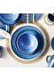 Youthful Bite 16-Piece Porcelain Reactive Glazed Dinner Set-Serves 4 - 2