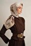 وشاح أوبجي منقوش ساف حرير تويل 9326D 31 - 2