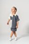 Boy's Summer/Easter Muslin Fabric Shirt Shorts Set - 2