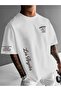 Los Angeles Letter Printed T-Shirt, Comfortable Loose Fitting Polyester T-Shirt, Round Neck,