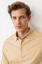 Men's Polo Neck T-shirt Yellow - 2
