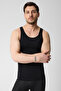 Black Men's Athlete Corset Waist Chest Belly Toning Corset to Help with Upright Posture - 4