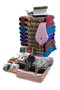 Hajj and Umrah Gift Dodya Velvet Prayer Rug Set for 20 People
