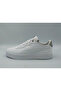 Womens Skye Clean Distressed Sneakers - White - 2