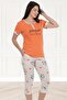 Cotton Bermuda Women's Pajama Set