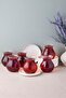 Kanlıca Gold 12 Piece Glass Tea Set for 6 People 210 ml