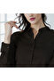 Shirt with Long Sleeves and Button Closure - 3