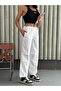Parachute Pants with Knee Pleats - 6