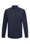 Navy Blue Comfort Fit Slim Collar Long Sleeve Shirt
