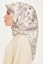 85 وشاح حريري من نسيج قطني طويل 9227D - 4