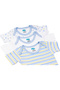 Printed Romper - Pack of 3, 9-12 Months , Multi Color - 7