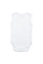 SleeveLess Romper/Bodysuit. Set of 6 - White, 9-12 Months - 4