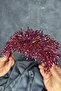 Janjanlı burgundy eva intensive beaded bridal henna crown - 5