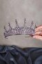 Pink Leonis Princess Model Bridal Henna Crown