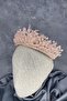 Powder Livan Beaded Bridal Henna Crown Hair Accessory