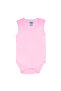 Sleeveless Romper/Bodysuit. Set of 3 - Pink, Lemon, Cream, 3-6 Months - 4
