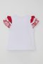 Baby Girl Leggings Set with Ballerina Print Bandana, 6 Months-2 Years, White - 5