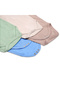 Short Sleeves Bodysuit. Set of 4, 3-6 Months , Green, Beige, Blue, Mocha - 7