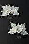 Adora Resin 2 Pack Comb Hair and Bridal Accessory - 2
