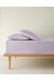 Akarca Home Elastic Sheet Cover Pillow Case Lilac Single