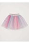 Girl's Black Tutu Skirt with Elastic Waist