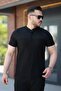 Men's Judge Collar Short Sleeve Cotton T-Shirt