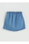 Girl Indigo Denim Skirt t t - 2