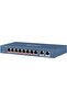 مفتاح شبكة DS-3E0310HP-E من Digital Technology، إيثرنت سريع، يدعم PoE، أزرق - 2