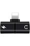 محول وموزع لأجهزة iPhone X وiPhone 8/8 Plus وiPhone 7/7 Plus ومنفذ Lightning Audio وCharge - 2