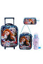 Licensed Premium Rickshaw Kindergarten Bag + Lunch Box + Pencil Case + Metal Water Bottle - 2