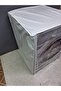 Transparent PVC Washing Machine and Dryer Cover – Transparent Cover, Fabric Texture, Waterproof - 4
