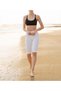Women's Clothing Gathering Cotton & Elastane Casual Short Leggings Ol.K40.O18.01 - 2