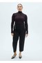Straight Cut Trousers with Jewelled Buttons - 8