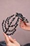 Purple Double Sided Helen Bridal Hair Accessory - 2