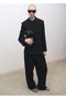 Wideleg Wool Blend Trousers - 2