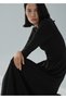 Long A-Line Knitwear Dress - 7