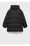 Hooded Quilted Midi Anorak - 3