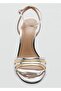 Combined Strap Heel Sandals - 4