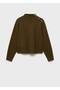 Zippered perkins collar sweater - 3