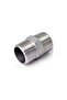 1/2"304 Stainless Steel Double BSPT Male Threaded Tubing Joints Reducing Pipe Connector Dn10 Dn1... - 6