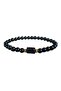 MULTI 17.8cm Raw Black Tourmaline Black Tourmaline bracelet, 6mm wrist mara, protection, grounding, - 6