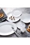 33 Pcs Opal ware Dinner Set Dishwasher Microwave safe BPA Free - 4