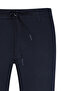 Navy Blue Relaxed Fit Side Pocket Jogger Trousers - 2