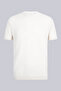 Ecru Regular Fit Crew Neck Rayon T-Shirt