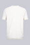 Ecru Regular Fit Crew Neck Rayon T-Shirt - 2