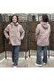 Women's Gülkurusu Color Brown 3 in 1 Coat with Removable Fleece Jacket Zoe 3in1 - 7