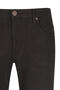Brown Relaxed Cut 5 Pocket Canvas Trousers - 2