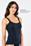 3406 Women's Strappy Ribbed Tank Top - 2
